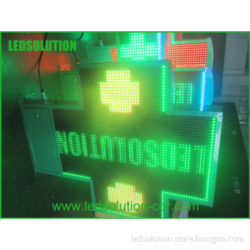 Waterproof Cross LED Display for Phmarcy